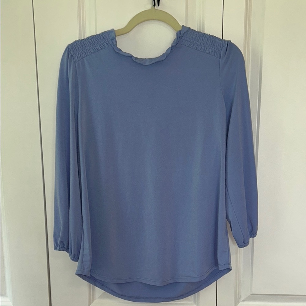 Blouse with Smocked Details